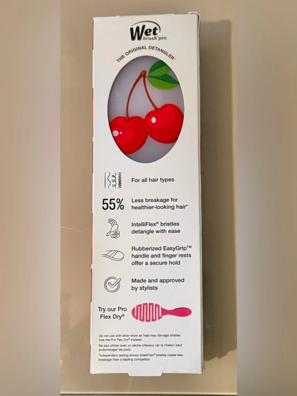 Wet Brush Limited Edition Wet Brush Tutti Fruitti Pro Detangler Brush - Cherry
